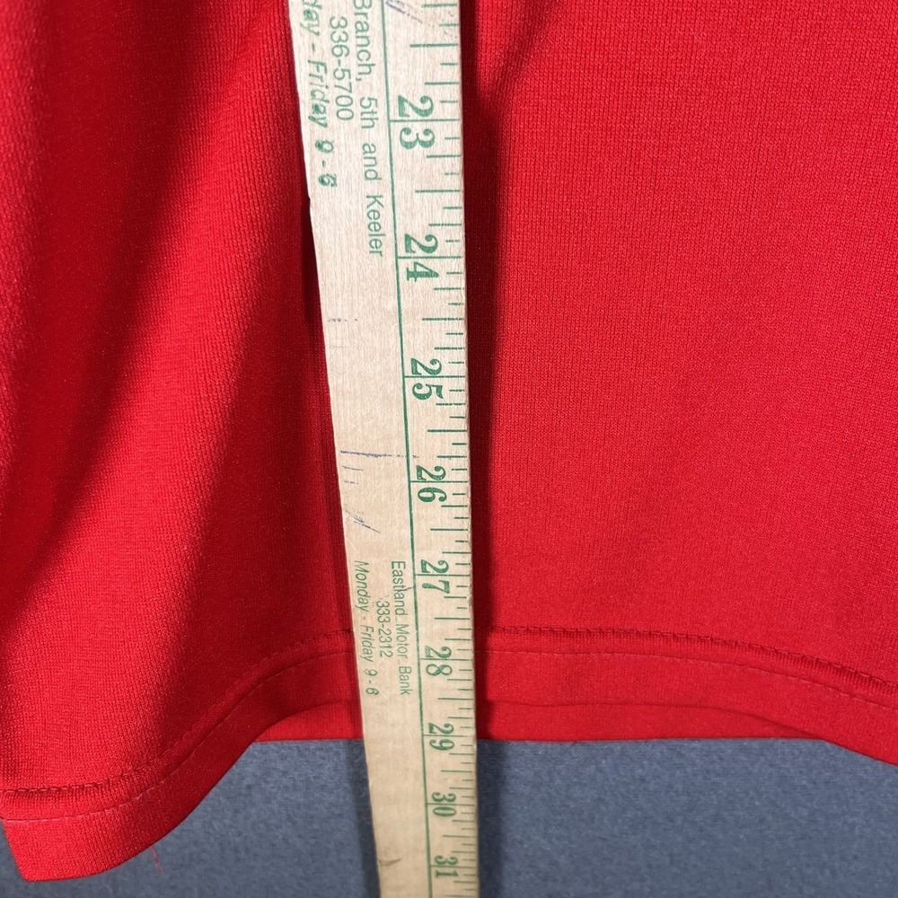 VTG Hawks Hi Style Jersey Size Medium - Red - Number #3 See Photos Athletic Unif - Picture 5 of 7